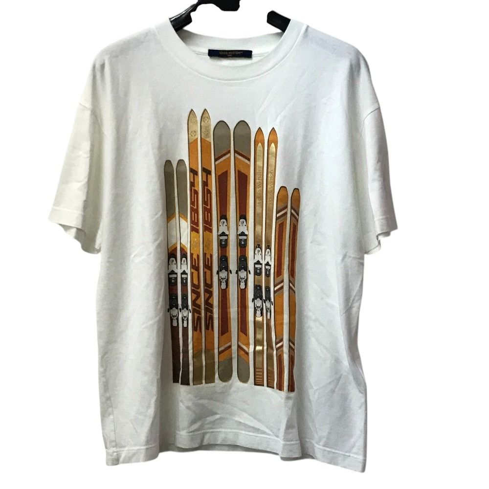 Louis Vuitton Short Sleeve T-Shirt Printed Cotton White