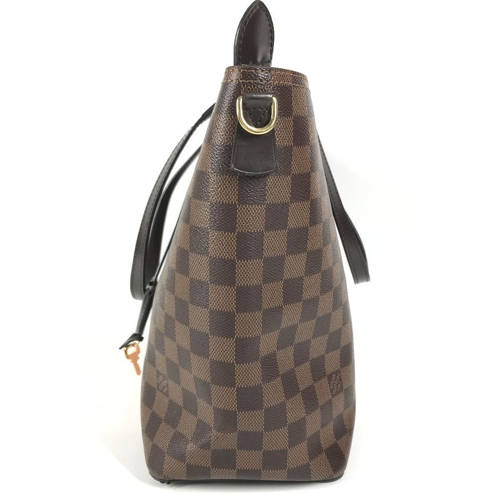 Louis Vuitton Tote Bag Jersey Damier Canvas Magnolia Pink — view 3