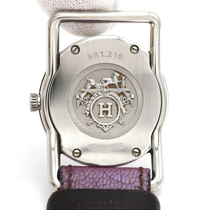 Hermes Barenia Rondo SS Quartz Watch — view 7