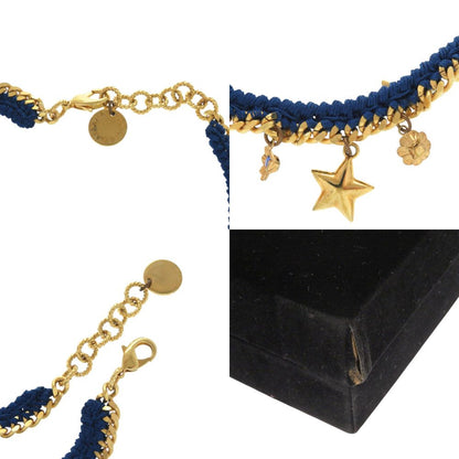 Dolce & Gabbana I Am the Star Metal Blue Gold Choker & Necklace — view 7