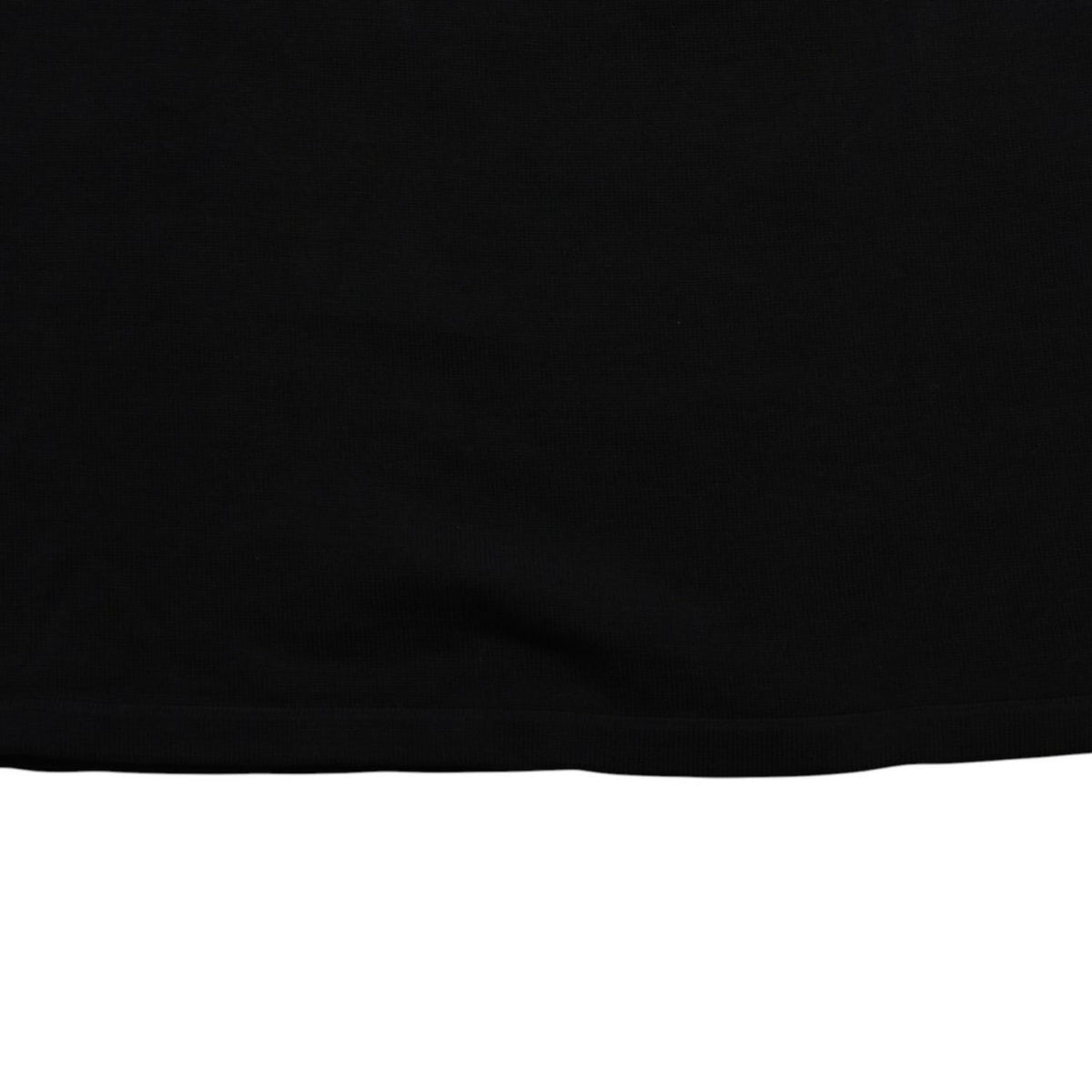 Chanel Knit Short Sleeve Top T-Shirt CC Logo Cotton Black Sweater — view 6