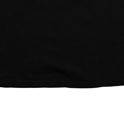 Chanel Knit Short Sleeve Top T-Shirt CC Logo Cotton Black Sweater — view 6