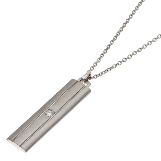 Tiffany & Co Lucida Diamond Necklace 18K White Gold