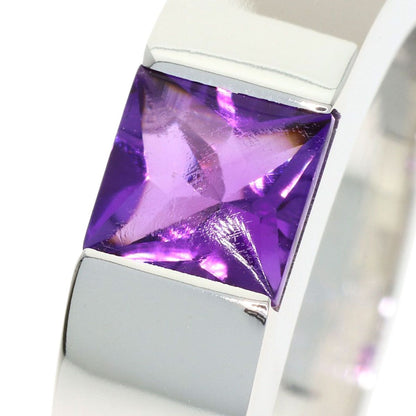 Cartier Tank Ring Amethyst 57 18K White Gold — view 7