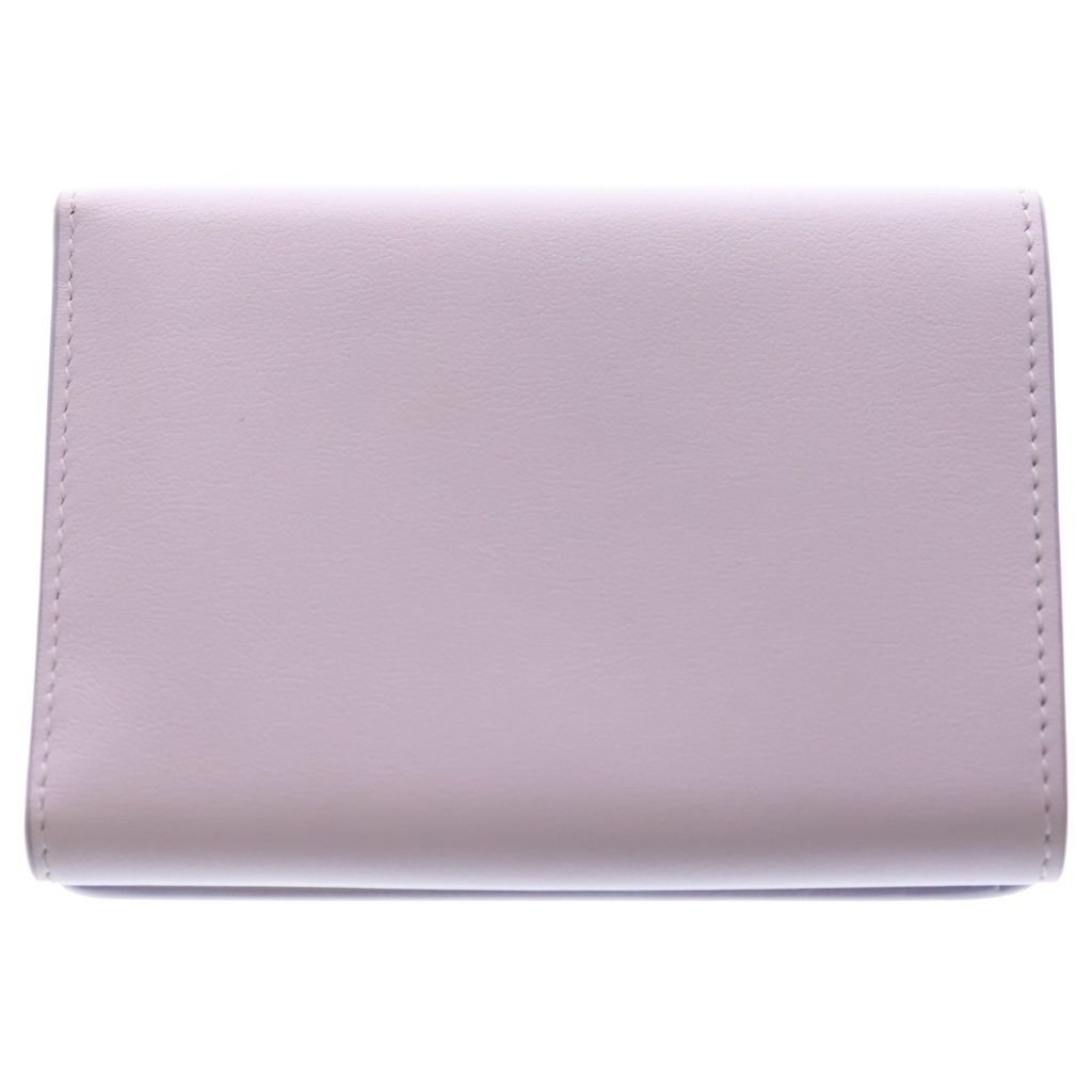 Balenciaga Envelope Leather Compact Wallet Trifold Purple — view 2