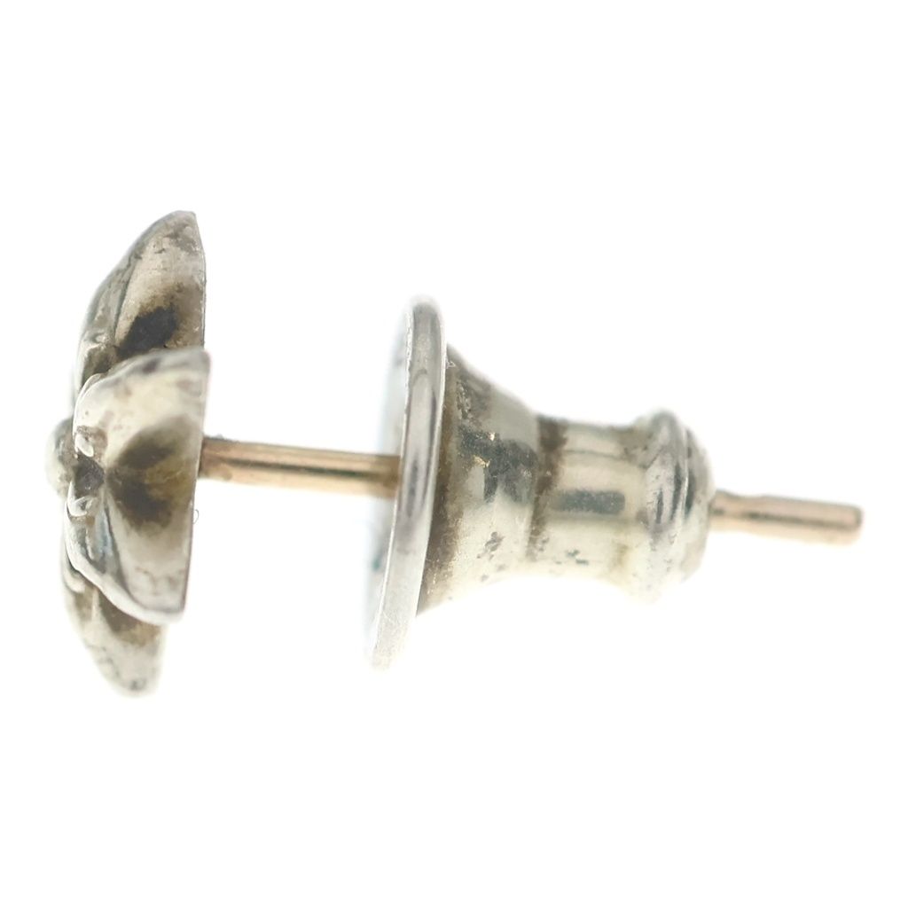 Chrome Hearts CO Star Stud Earrings Silver — view 3