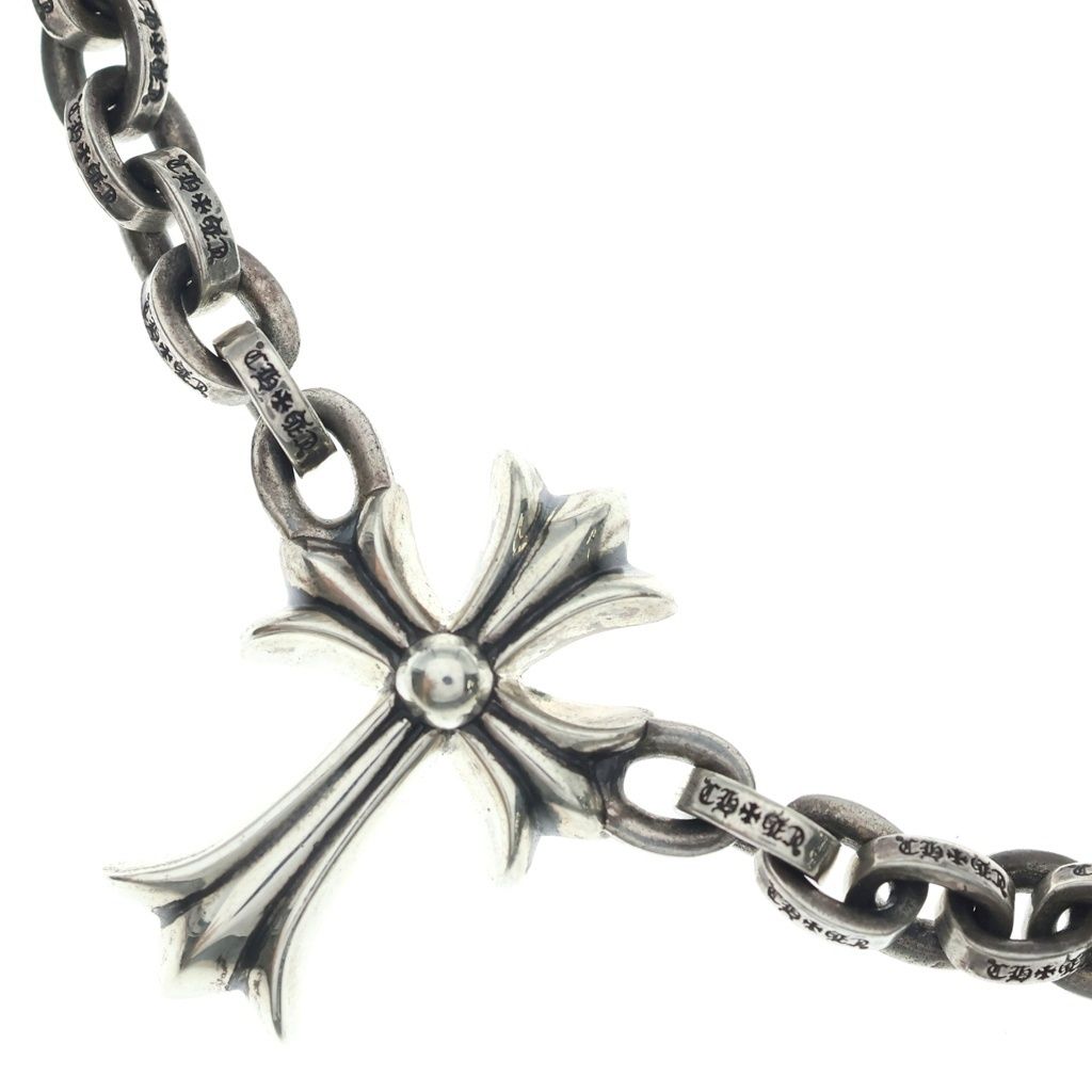 Chrome Hearts Ppr CH Small CH Cross Large Paper Chain Choker