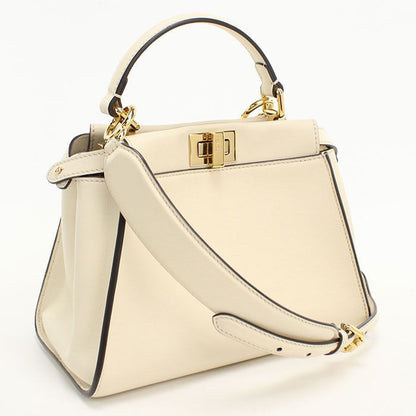 Fendi 2-Way Peekaboo Mini Fidue Handbag Calfskin