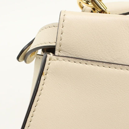 Fendi 2-Way Peekaboo Mini Fidue Handbag Calfskin — view 7