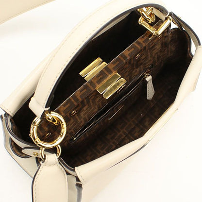 Fendi 2-Way Peekaboo Mini Fidue Handbag Calfskin — view 3