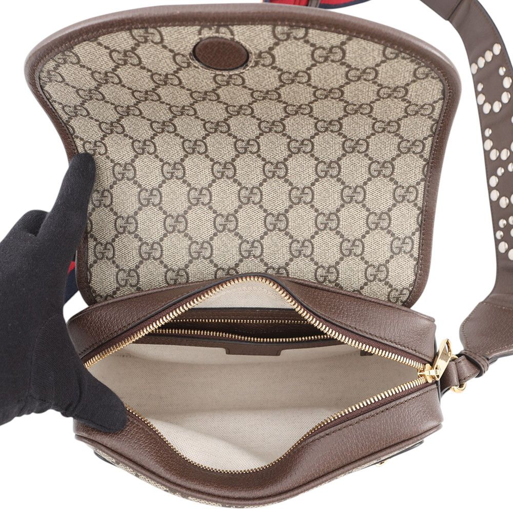 Gucci Shoulder Bag Ophidia GG Supreme Small — view 6