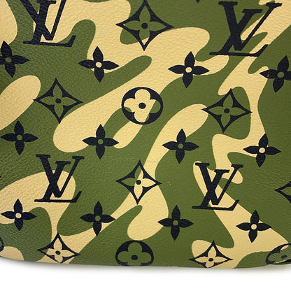 Louis Vuitton Handbag Monogram Flag Speedy 35 Camouflage Khaki Takashi Murakami — view 7