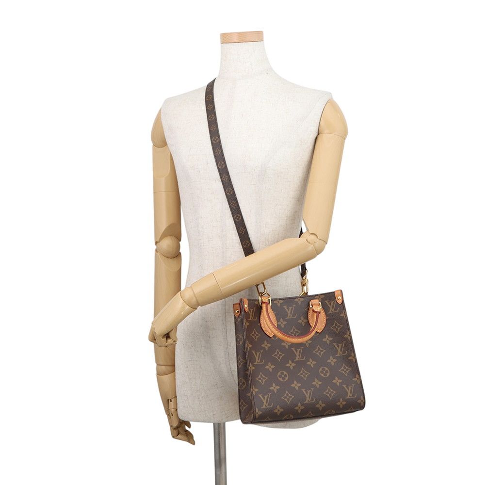 Louis Vuitton Monogram Sac Plat BB 2-Way Shoulder Bag — view 5