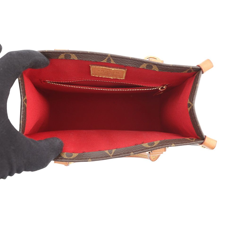 Louis Vuitton Monogram Sac Plat BB 2-Way Shoulder Bag — view 6
