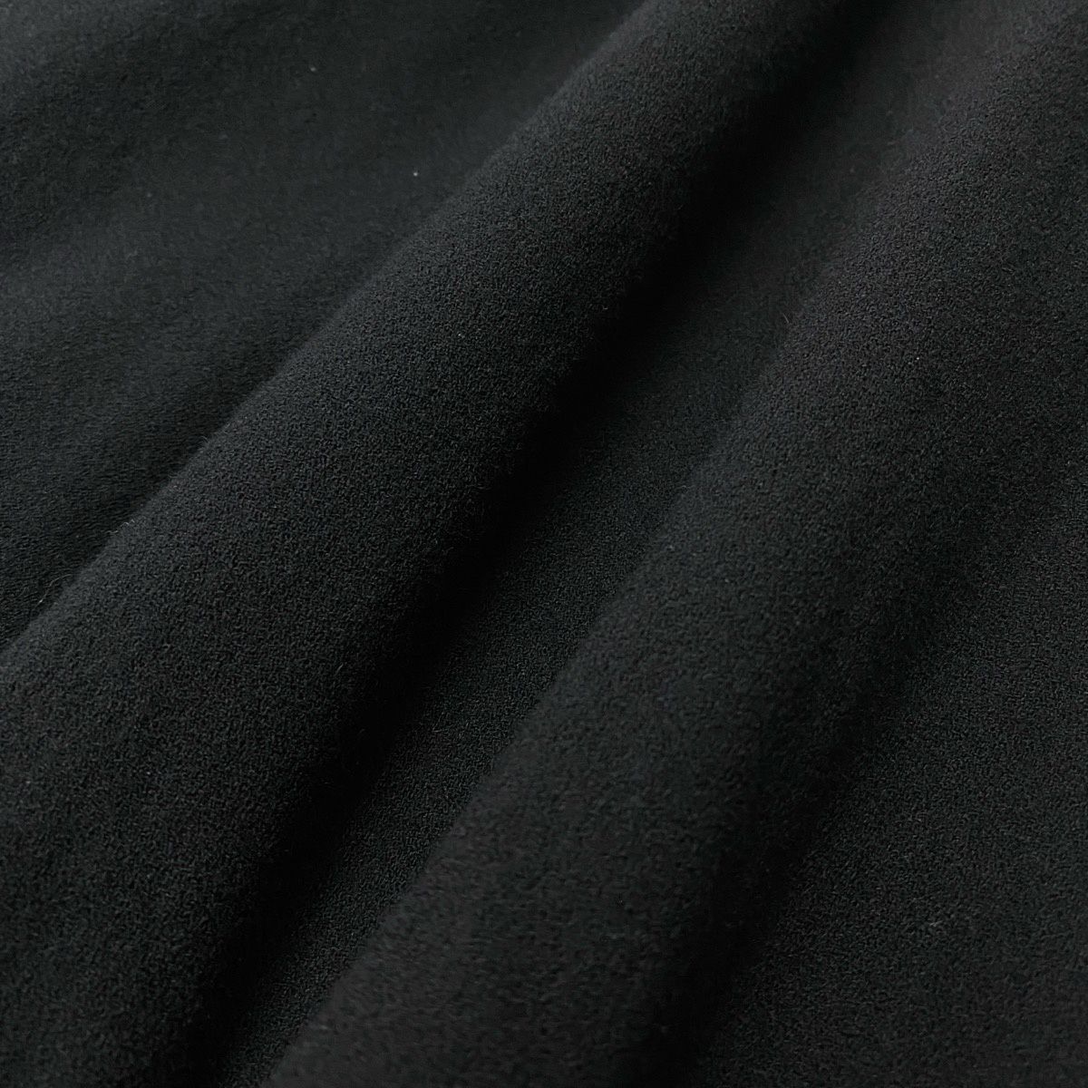 Dior Eg8 Miss a Line Flare Coat M Black Wool — view 8