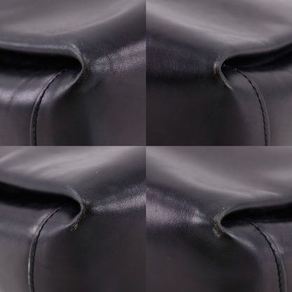 Gucci Vintage Leather Black Shoulder Bag — view 4