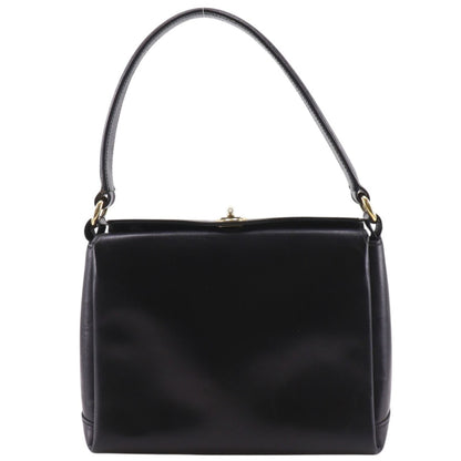 Gucci Vintage Leather Black Shoulder Bag