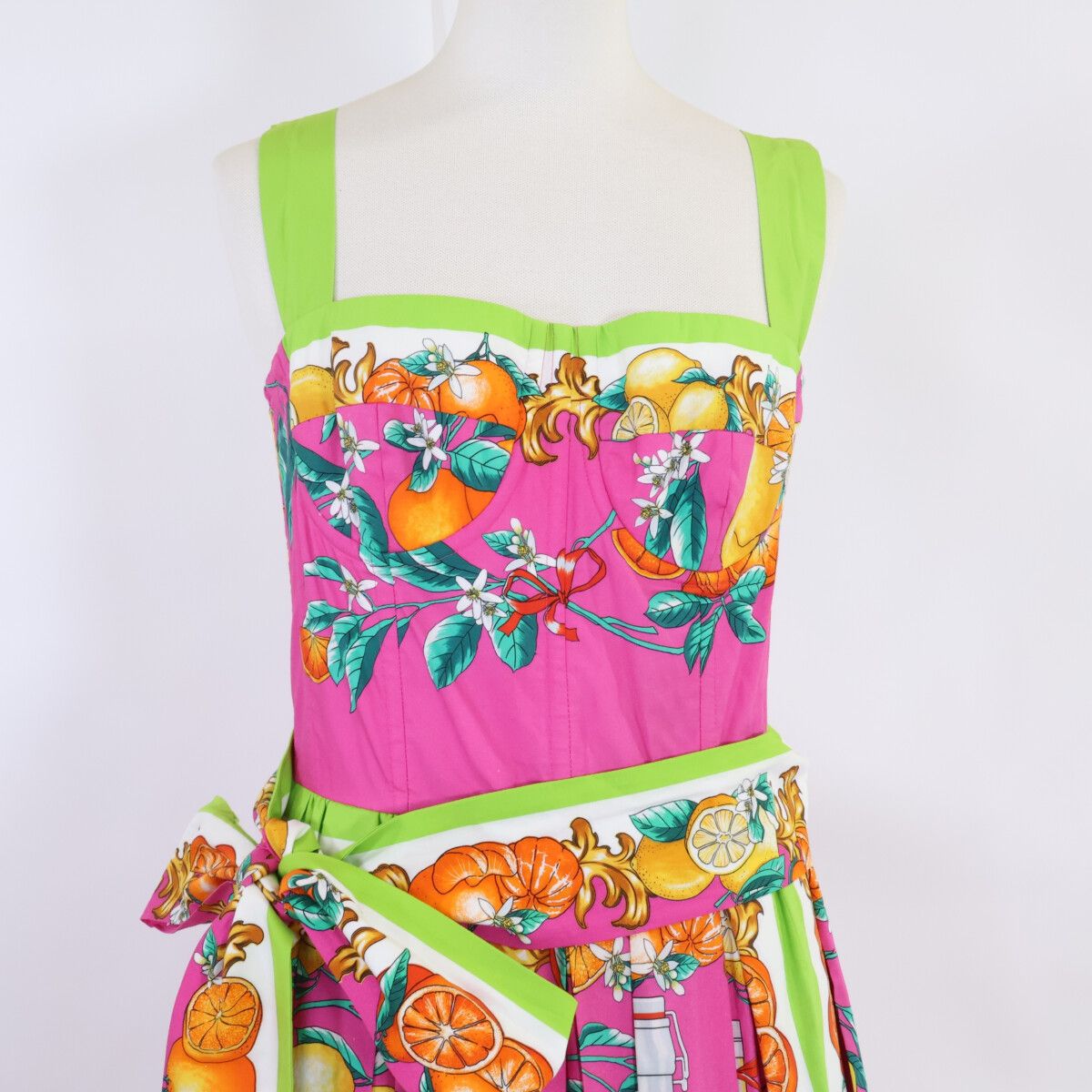 Dolce & Gabbana Tropical Graphic Maxi Dress 38 — view 4