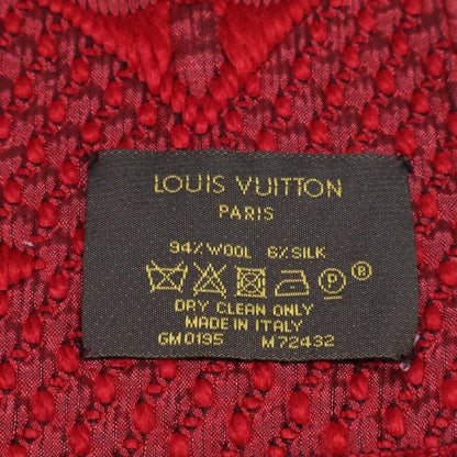 Louis Vuitton Echarpe Logomania Wool Silk Fringe — view 5
