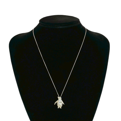 Tiffany & Co Vintage Penguin Necklace 925 Sterling Silver Pendant Choker — view 2
