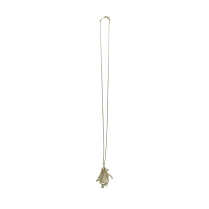 Tiffany & Co Vintage Penguin Necklace 925 Sterling Silver Pendant Choker — view 5