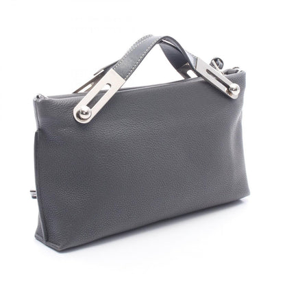 Loewe Handbag Missy Small 2-Way Gray Leather — view 2