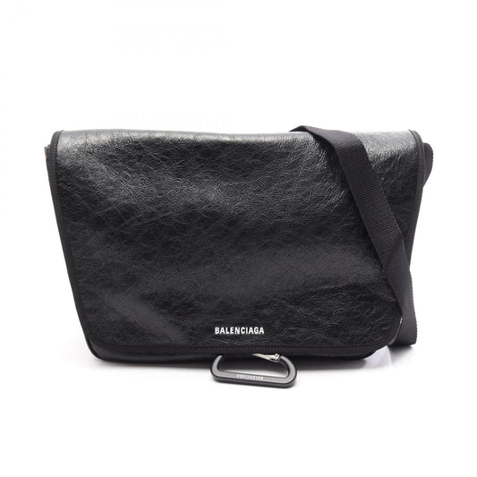Balenciaga Shoulder Bag Explorer Flap Messenger Leather
