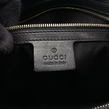 Gucci Shoulder Bag Interlocking GG Canvas Black Sherry Line — view 4