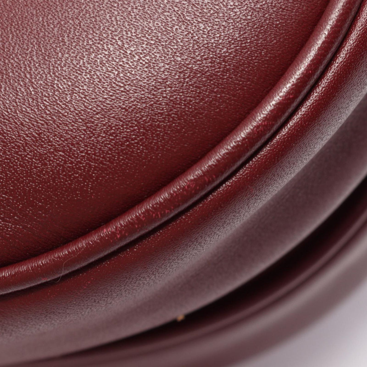 Cartier Shoulder Bag Must Line Bordeaux Leather — view 5