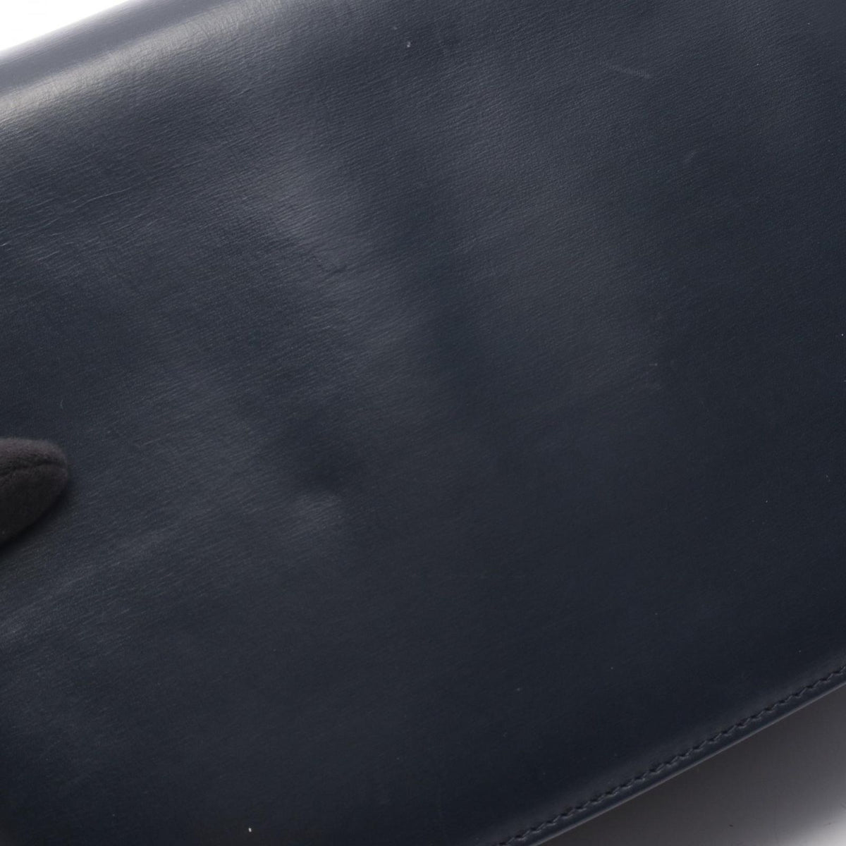 Gucci Handbag Bamboo Navy Leather 2-Way — view 8