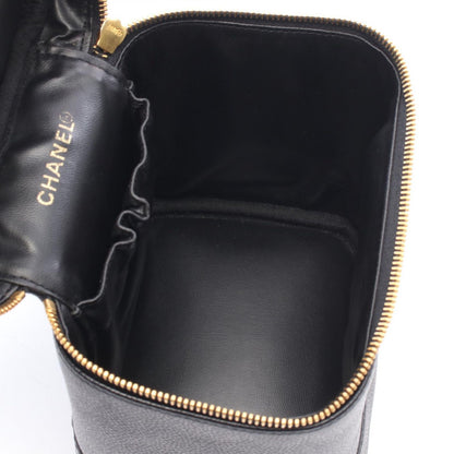 Chanel Handbag CC Logo Black Caviar Leather — view 3