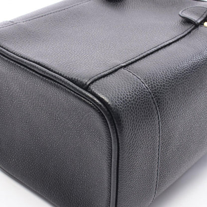 Chanel Handbag CC Logo Black Caviar Leather — view 7