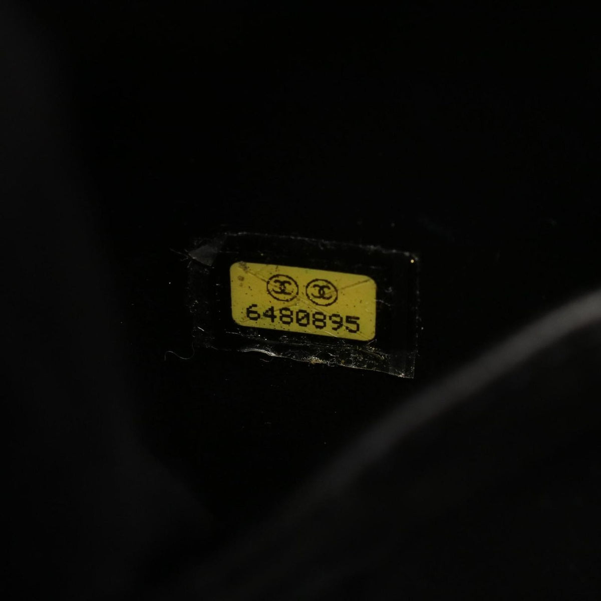 Chanel Handbag CC Logo Black Caviar Leather — view 5