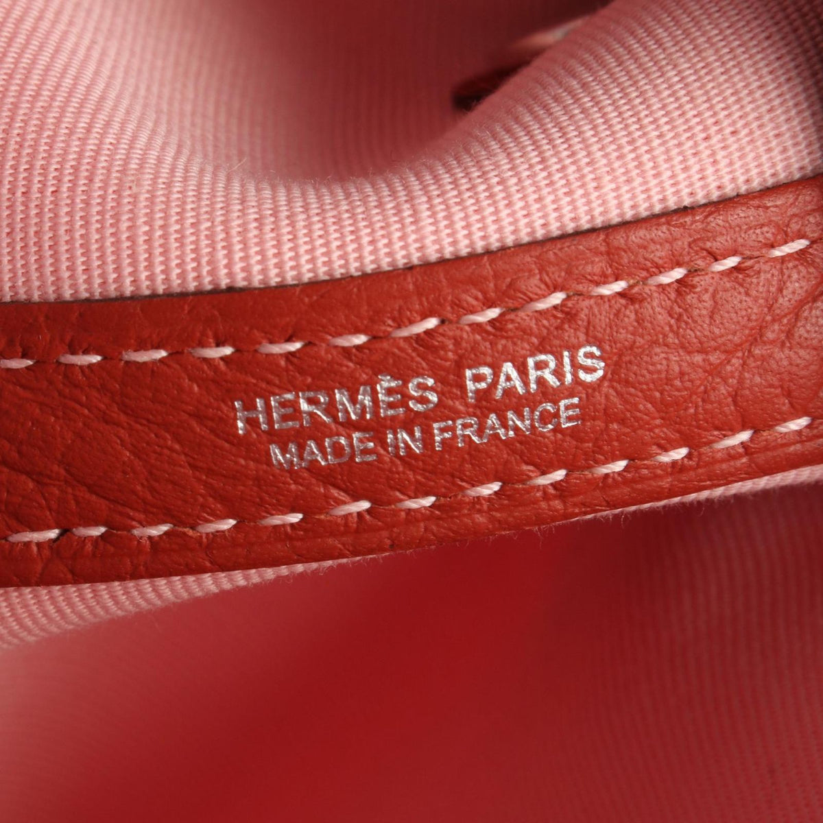 Hermes Tote Bag Garden Party PM Rose Sakura Rouge Ducese Canvas — view 4