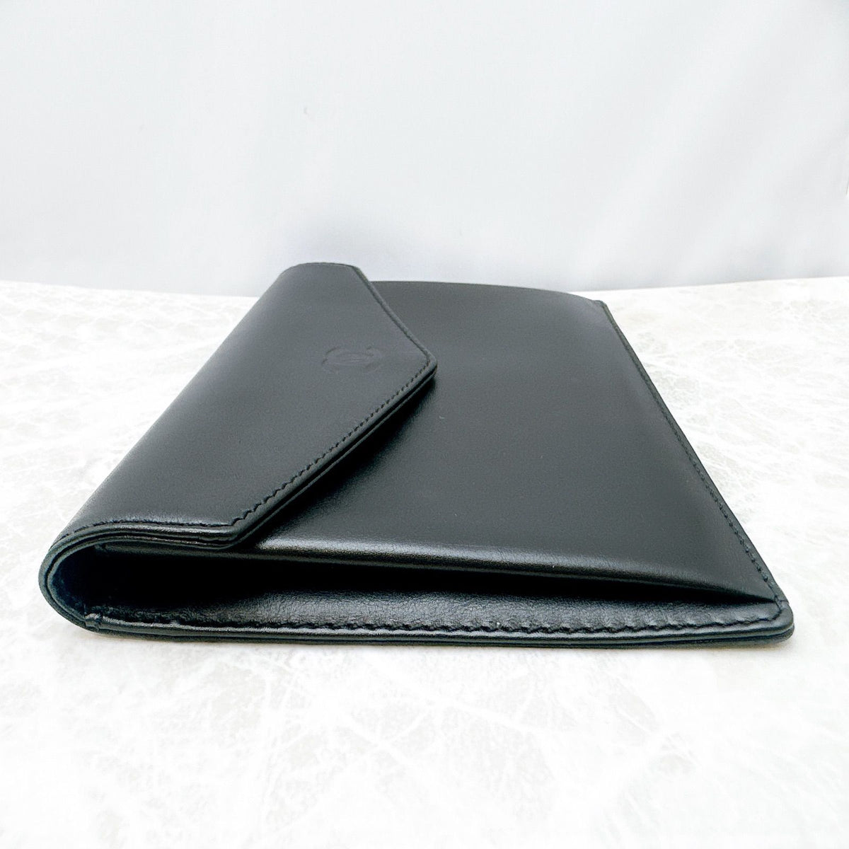 Chanel Wallet Lambskin Black Simple — view 4