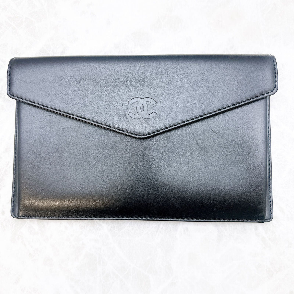 Chanel Wallet Lambskin Black Simple — view 2