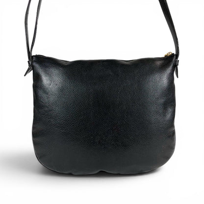 Loewe Heritage Shoulder Bag Cross Black Leather Vintage — view 3