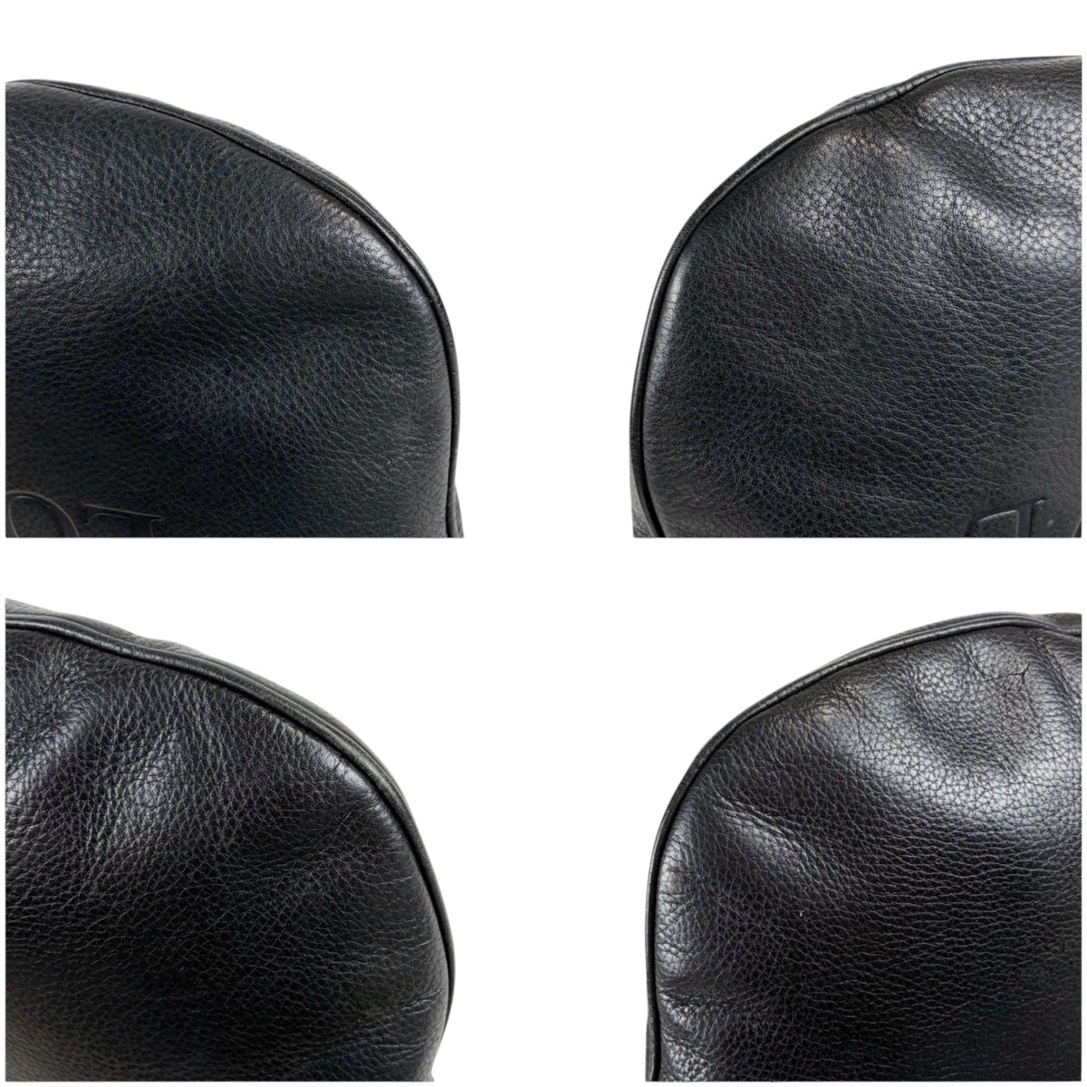 Loewe Heritage Shoulder Bag Cross Black Leather Vintage — view 5