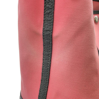 Hermes Tote Bag Garden Party TPM Rose Azare Vert Fonce Silver Toile Officier — view 7