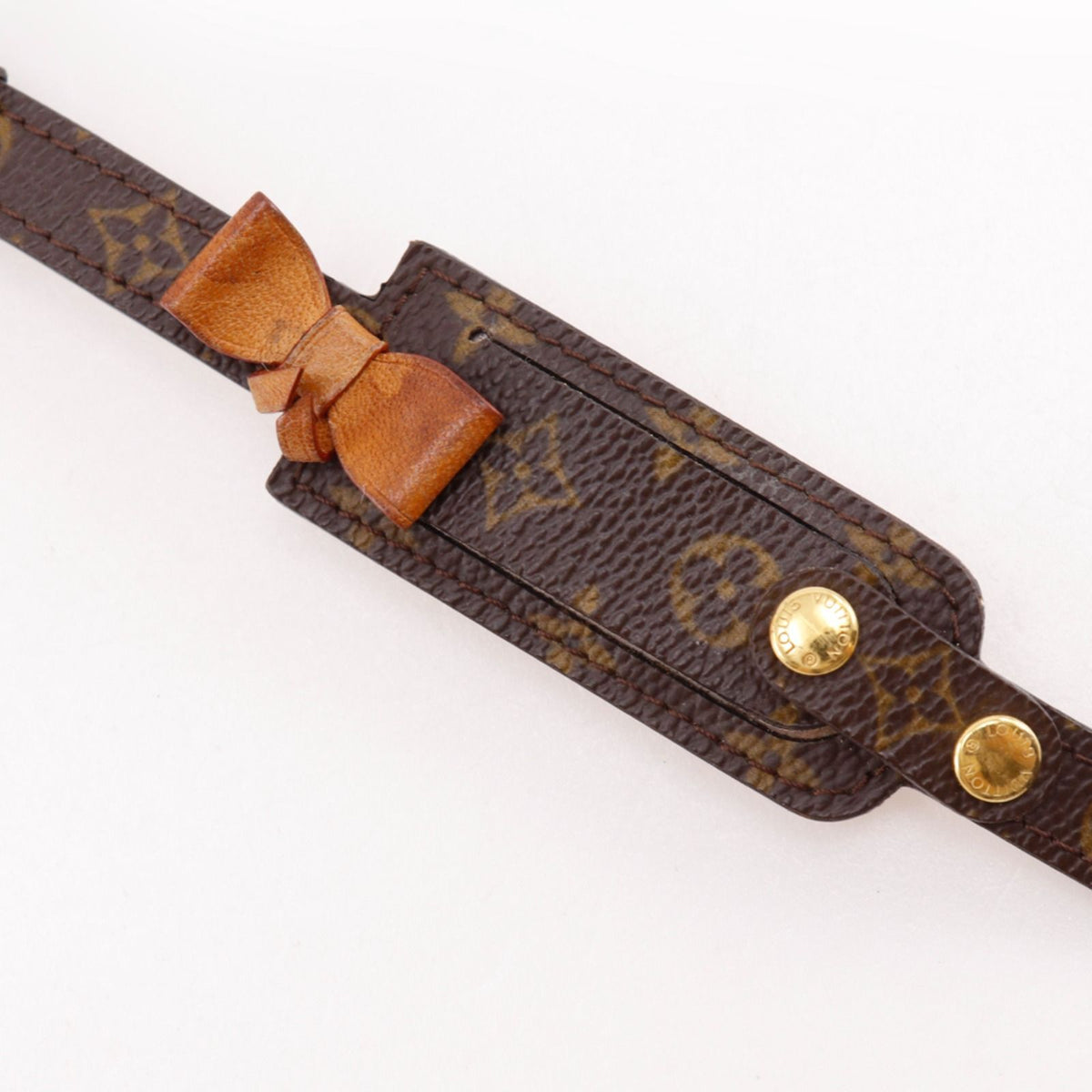 Louis Vuitton Bracelet Porte Adresse Monogram Canvas — view 4