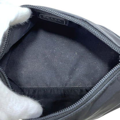 Prada Pouch Black Nero Tessuto Case Nylon 165 Zipper — view 3