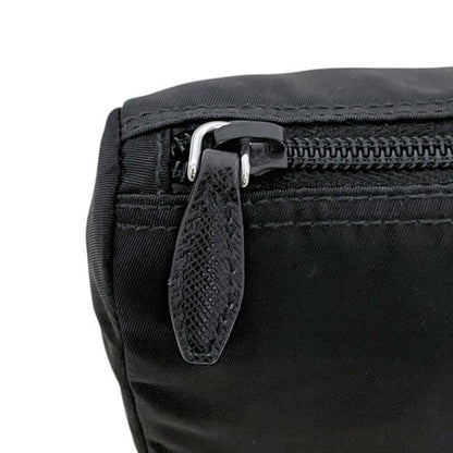 Prada Pouch Black Nero Tessuto Case Nylon 165 Zipper — view 7