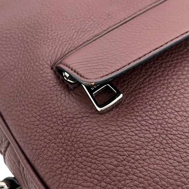 Gucci Briefcase Bordeaux Interlocking G Document Gray Leather GG Business — view 8