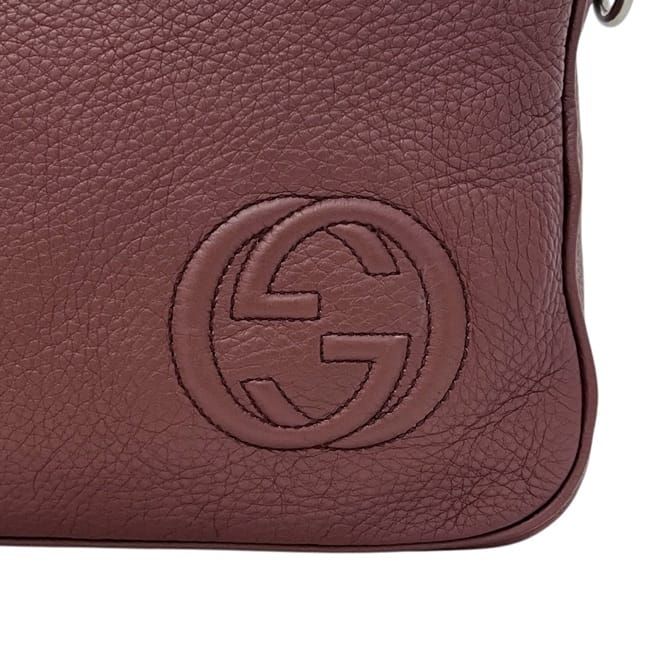 Gucci Briefcase Bordeaux Interlocking G Document Gray Leather GG Business — view 6