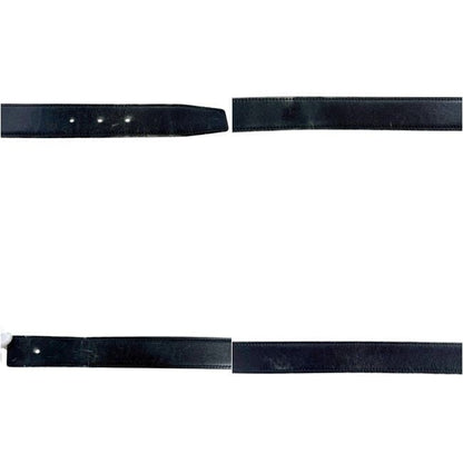 Hermes Belt Black Brown Constance Waist 93 30 Box Calf Togo Logo Buckle — view 4