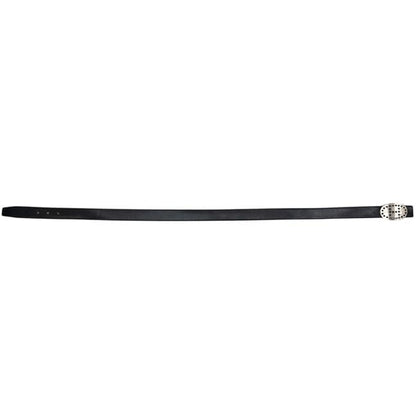 Hermes Belt Black Brown Evelyne Waist 94 30 Box Calf Togo Perforated Logo Buckle — view 5