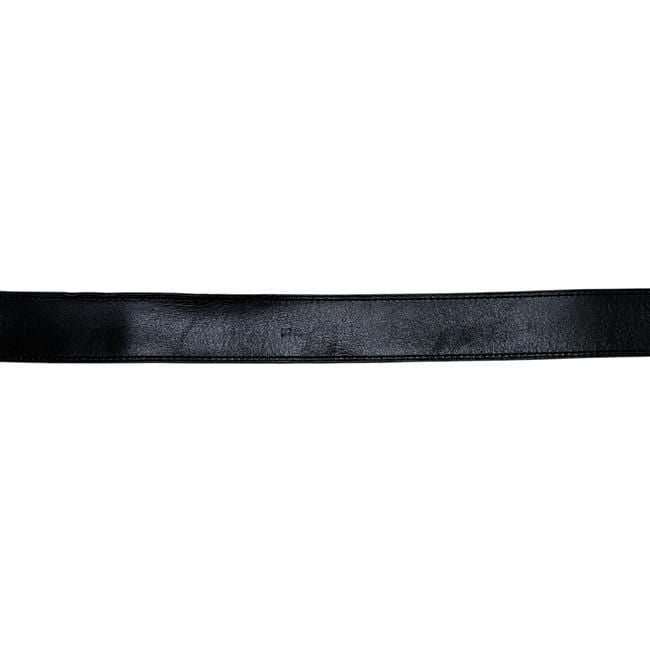 Hermes Belt Black Brown Cape Cod Waist 89 30 Box Calf Taurillon Clemence Leather — view 7