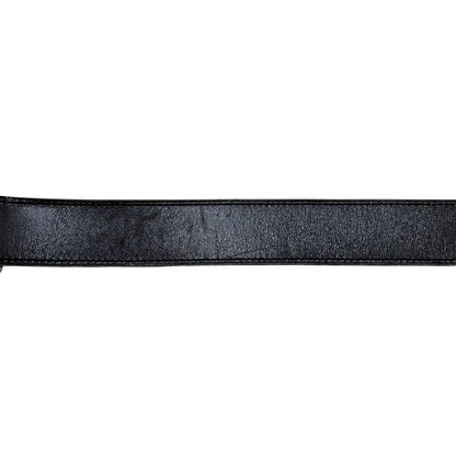 Hermes Belt Black Brown Cape Cod Waist 89 30 Box Calf Taurillon Clemence Leather — view 8