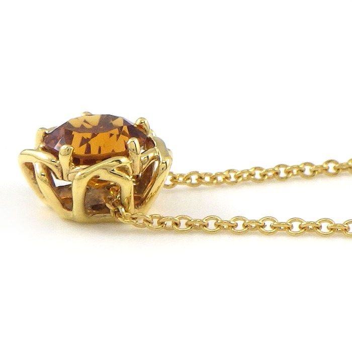 Tiffany & Co Necklace Citrine 18K Yellow Gold — view 3