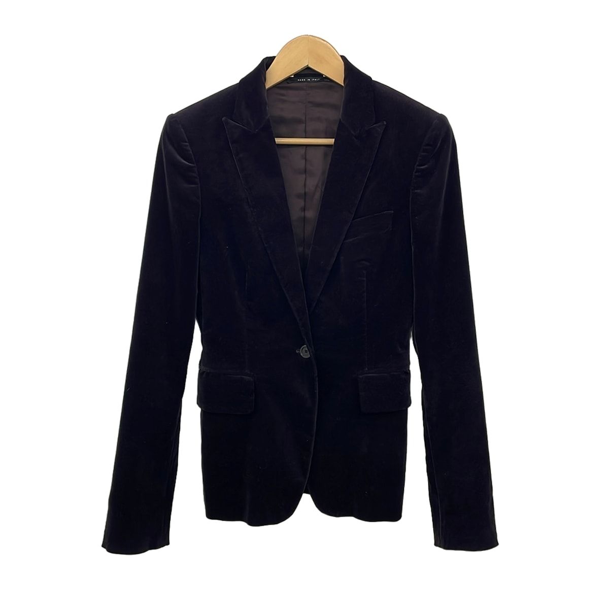 Gucci Jacket 40 M Purple Long Sleeve Velour All Season